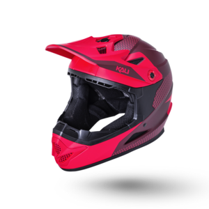 Kali Protectives Zoka Full Face Helmet (2024) - Dash - Matte Red/Burgundy